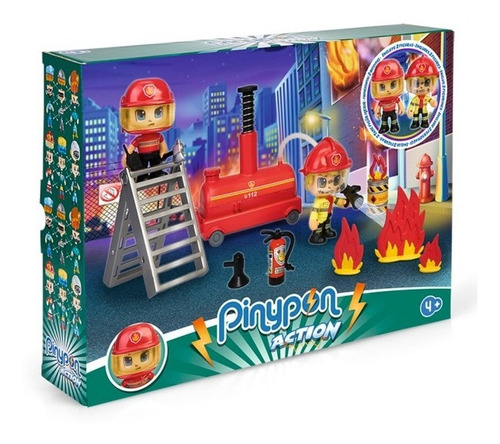 Pinypon Action Bomba De Agua Con Figura Original