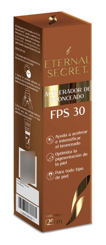 Eternal Secret Acelerador De Bronceado 125ml Fps 30