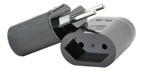 Clamper Pocket 3 Pinos - Protetor Dps Raios 2p+t 10a Preto
