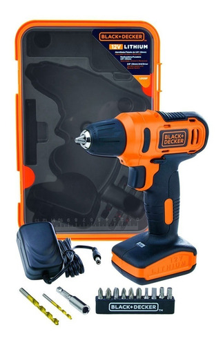 Taladro Atornillador 12v 3/8'' Acceso Ld12sp Black+decker