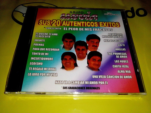 Grupo Lluvia Cd 20 Auténticos Éxitos Mexican R 2007 Nuevo
