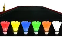 Comprar Ohuhu 4 Pcs Led Volantes Badminton Para Jugar En La Noche Os