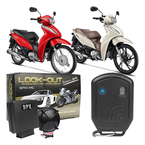 Alarme Bloqueador Para Moto Afastamento Para Honda Biz