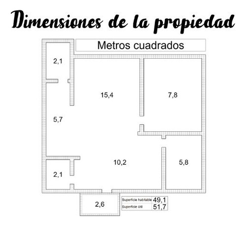 Departamento En Venta 2 Dormitorios Y 1 Baño En Comuna Puen