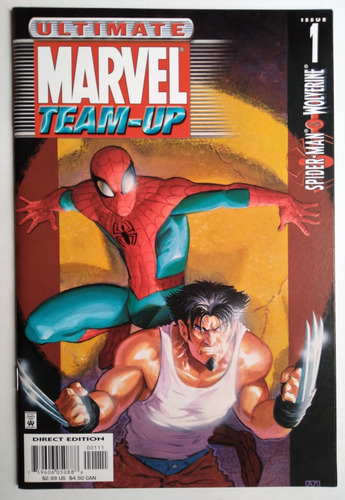 Ultimate Marvel Team Up 1 Marvel Comics Spiderman Wolverine (Usado)