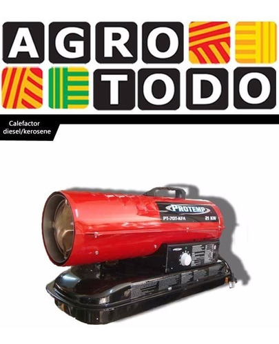 Calefactor Turbo Cañon Diesel/kerosene 17000cal