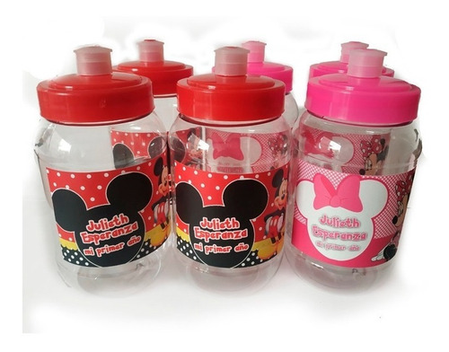 80 Cilindros Personalizados Dulceros 500ml Incluye Tapa