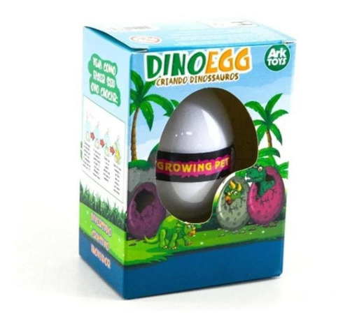 Dino Egg Dinossauro No Ovo - Dinossauro Cresce Com Água