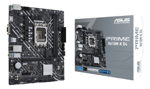 Tarjeta Madre Asus Prime D4 /matx/hdmi/lga1700/64gb/ddr4