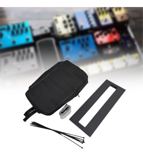 Pedal De Guitarra Pedalboard De Bajo Compacto Con Bolsa De S