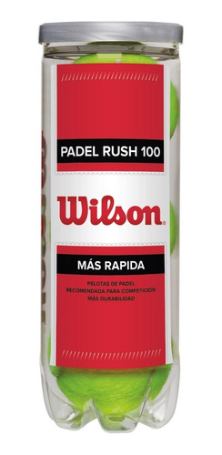 Tubo Wilson Padel Rush X3 Profesional