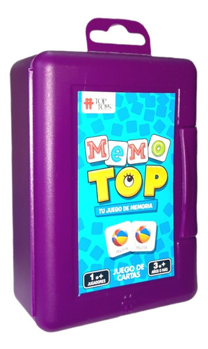 Juego De Cartas Memo Top Juego De Memoria Original Top Toys
