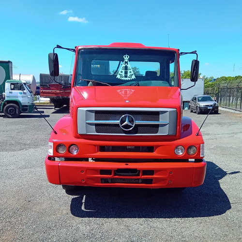 Mb 1620 05/05 Truck 6x2 Roll On Off / Vermelho