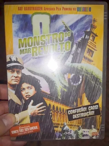 Dvd O Monstro Do Mar Revolto ( Clássico ) Duplo - Novo