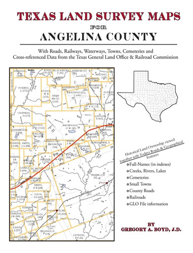 Libro: Mapas Topográficos De Texas En Inglés Para El Condado