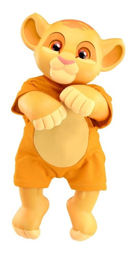 Boneco Simba Baby Rei Leão Coleção Amor De Filhote Roma