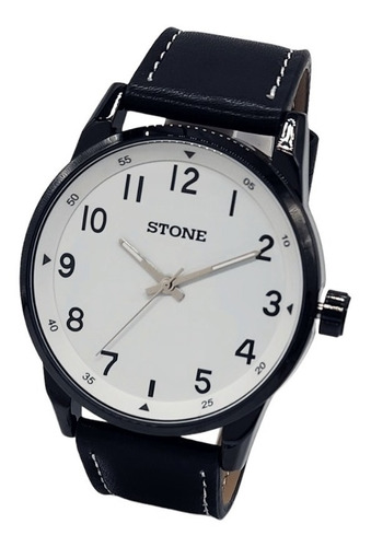 Reloj Stone Original Malla Cuero Gtia Oficial