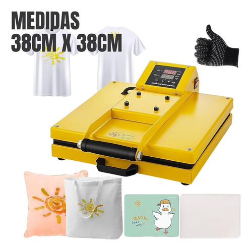 Prensa De Calor Automática Plancha Sublimación Inteligente