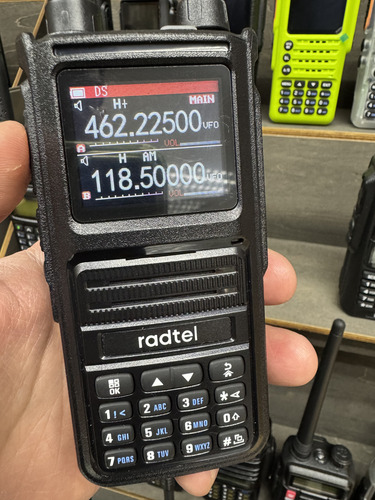 Radio Rt-470x Uhf / Vhf Receptor Aéreo Similar Al Uv9r Plus