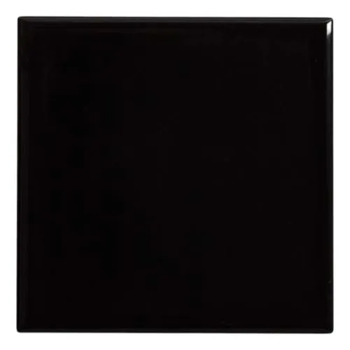 comprar Azulejo Importado Negro Brillante 15x15 1era