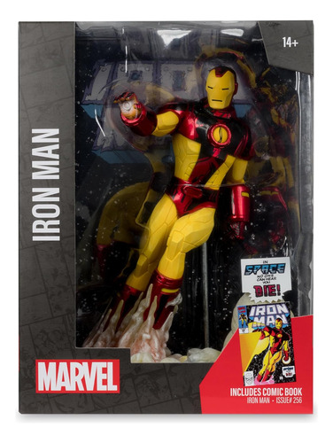 Mcfarlane Marvel Collection: Iron Man Num 256 Escala 1/6