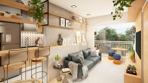 Imagem 8 de 12 de Assunção Sbc - Apto Em Construção 49m2, 2 Dormitórios, Sala, Sacada Com Ponto Grill, Banheiro, Vaga Demarcada E Escriturada. Lazer Completo. - Ap03493 - 70804901
