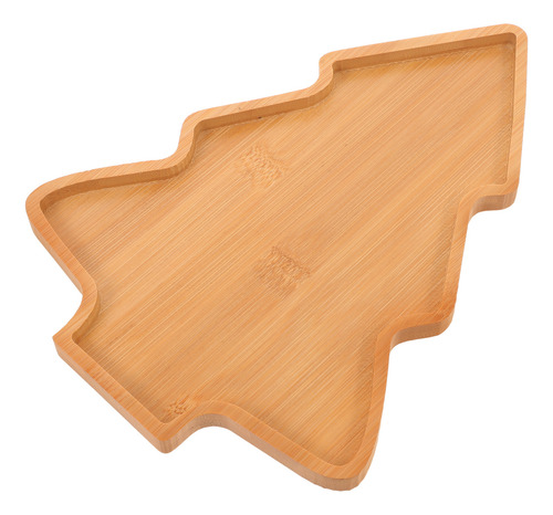Plato De Madera Para Servir Aperitivos Con Forma De Árbol De