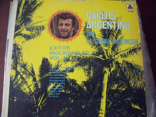 Lp Carlos Argentino Con La Sonora Santanera, Exitos In Vol 2