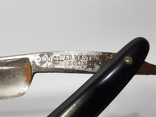 Imagen 5 de 10 de Antigua Navaja Solingen Caja Original Peluquería Mag 56820