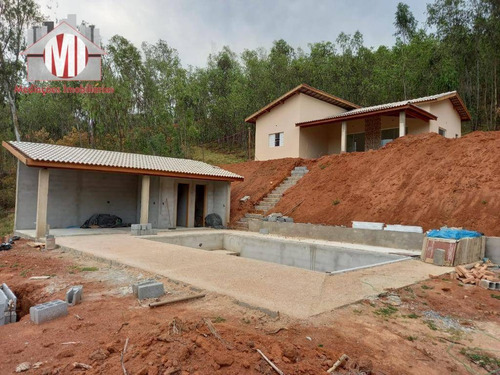 Imagem 17 de 24 de Linda Chácara Com 02 Dormitórios, Piscina, Edícula Gourmet E Lago, À Venda, 5000 M² Por R$ 450.000 - Pedra Bela - Pedra Bela/sp - Ch0789