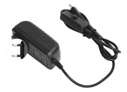 Adaptador De Alimentación Para Alimentación, Botón Micro Usb