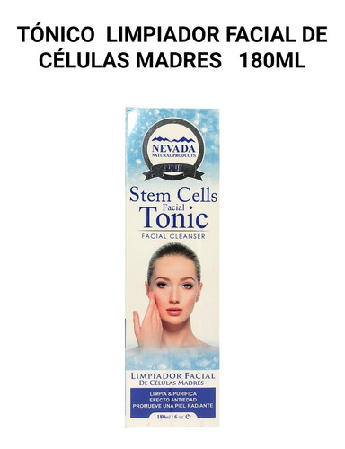 Tónico Limpiador Facial De Células Madres 180ml