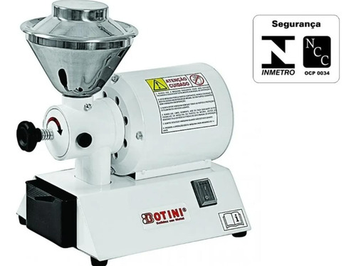 Máquina Elétrica De Moer Café B55 Botini + 02 Discos Reserva