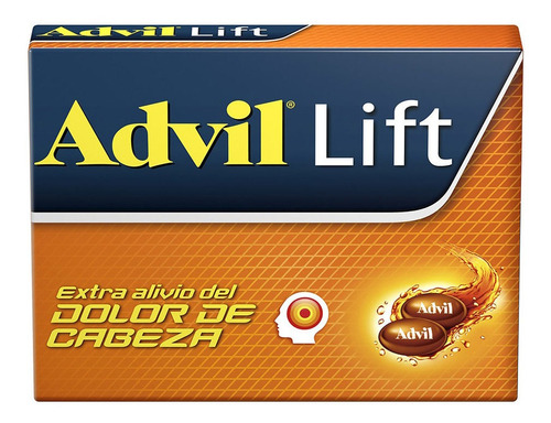 AnaLGésico Dolor Cabeza 10 Cápsulas Advil Lift Gsk