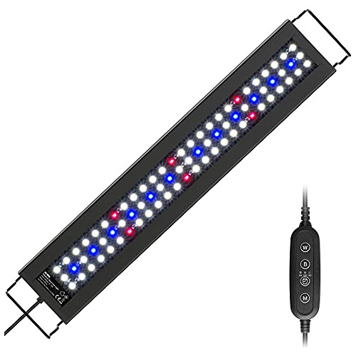 Nicrew Luz Led De Acuario De Agua Dulce, Luz De Tanque De Pe