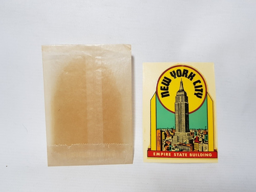 Imagen 4 de 6 de New York Antiguo Auto Adhesivo Sticker Mag 57459
