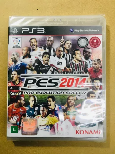 Jogo Pro Evolution Soccer 2014 PES 14 Playstation 3 Ps3 Narração Português  Mídia Física Original Usado Game Futebol