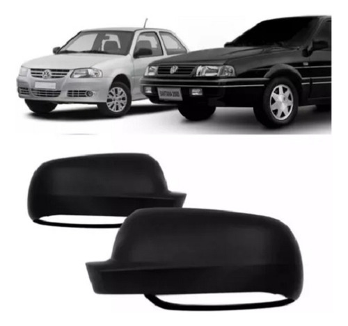 Capa Retrovisor Gol G3 G4 99 2000 2001 2002 A 2008 Preto Ld