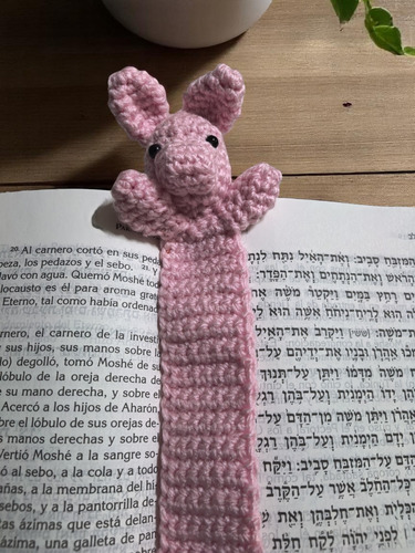 Separador De Libros A Crochet Original De Hilos De Luna