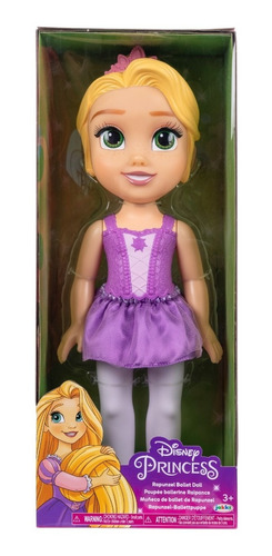 Muñeca Disney Princesa Bailarina Ballet 38cm Rapunzel Jakks