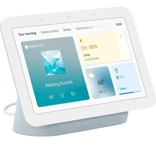 Asistente De Voz Google Nest Hub Gen 2 Wifi Bluetooth Tactil