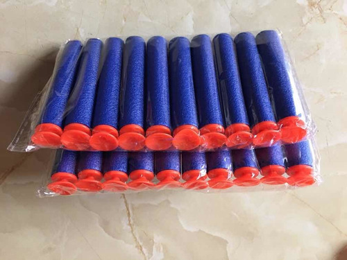 Balas Nerf Municion Espuma Rampa Retaliator Elite Dardos Set