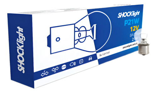 Lampada Seta Pisca Ré Freio Comum 1141 12v 21w Ba15s 01 Polo