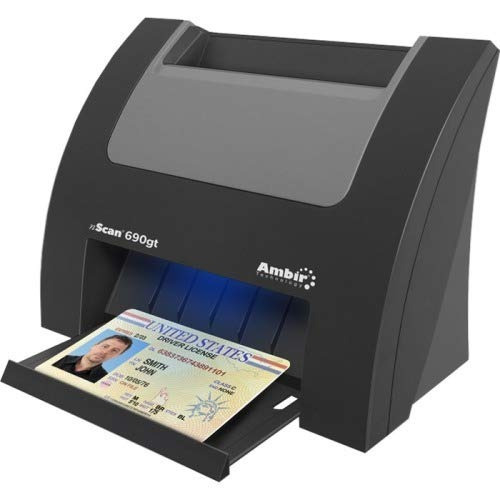 Ambir Nscan 690gt Duplex Id Card Scanner W Ambirscan For At