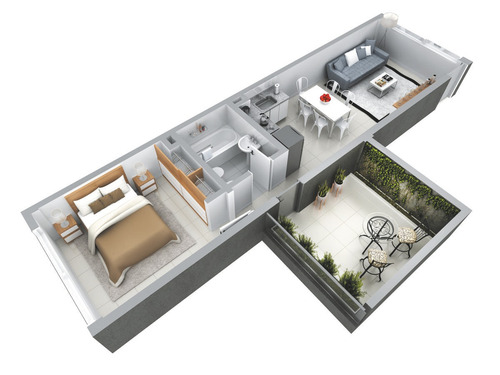 Departamento - Castelar Norte