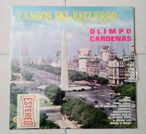 Lp Olimpo Cárdenas Tangos Del Recuerdo