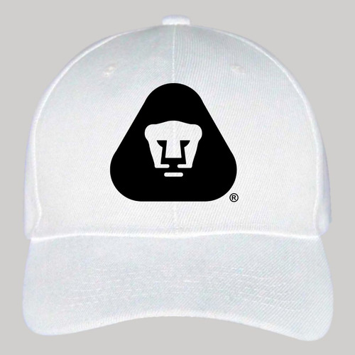 Gorra Pumas Unam Hombre Mujer Ajustable Emblema Bco/ngo 4