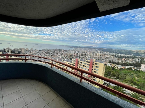 Arriendo Excelente Departamento Amoblado Con Vista Al Mar