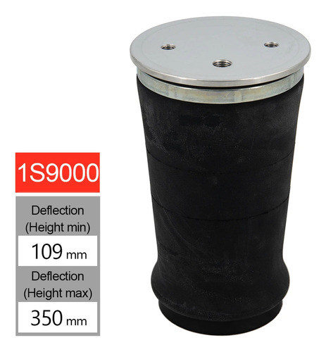 Aa Bolsa De Absorción De Impactos De Goma Air Single Port