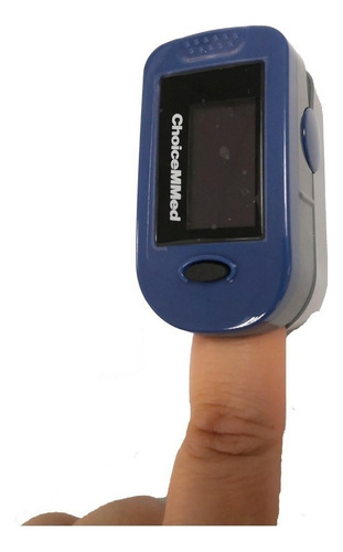 Oxímetro de pulso para dedo ChoiceMMed MD300C2 azul